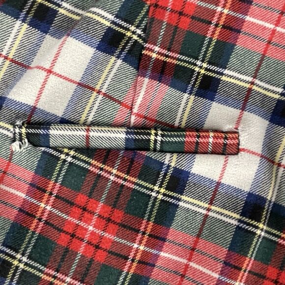 H&M Tartan Plaid Ankle Cropped Pants Women's Size 4 - Picture 6 of 8